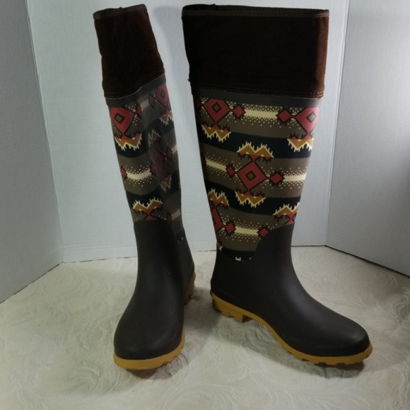 Muk Luks Shoes - Muk Luks Boots Waterproof Rain Snow Knee High Tall